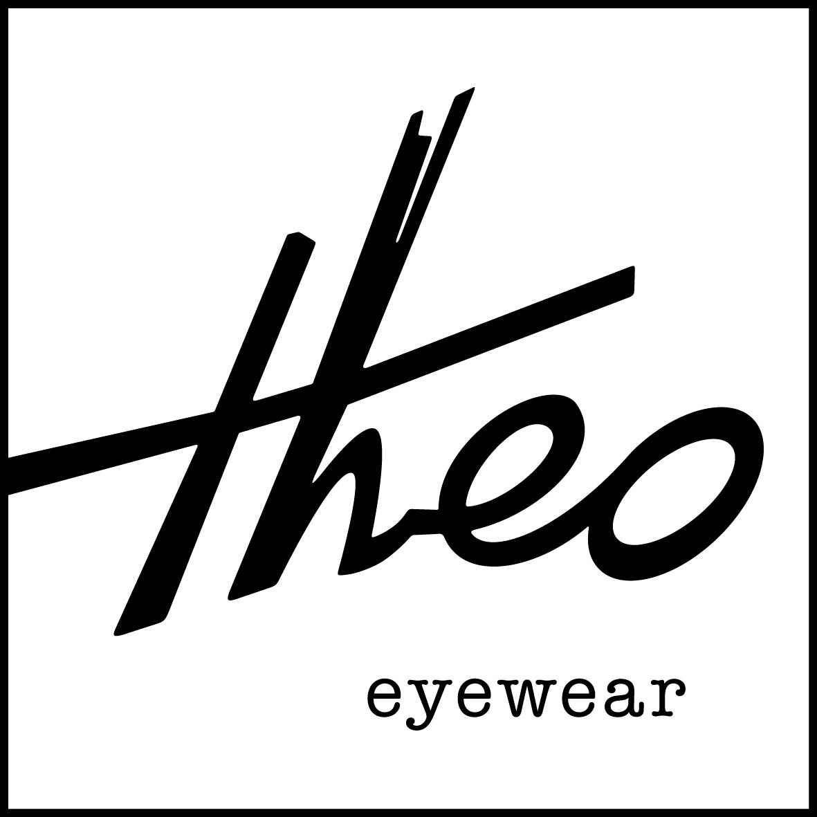 logo Theo Eyewear chez Damien Opticiens à Montpellier et Castelnau-le-Lez