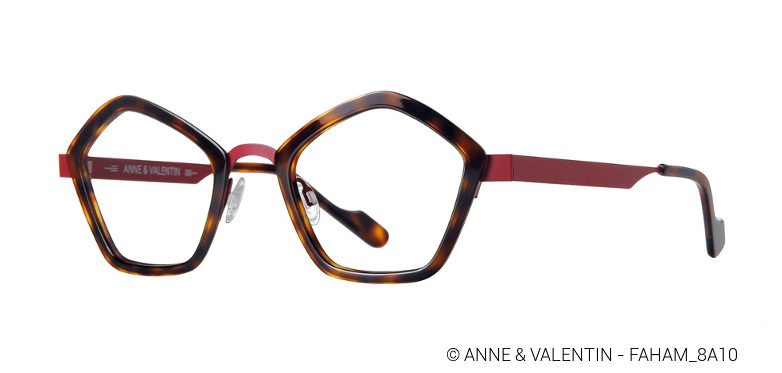 Vos magasins de lunettes créateur Damien Opticiens vous présentent leur coups de cœur Anne & Valentin, dont le modèle Faham