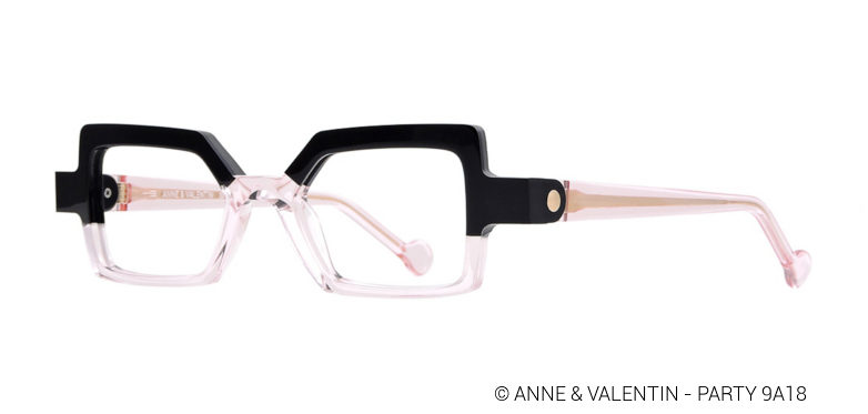 Optez, dans votre magasin d'optique créateur à Castelnau, pour les lunettes françaises Anne & Valentin, modèle Party