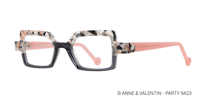 Douceur et originalité avec les lunettes créateur Anne & Valentin Party