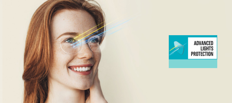 Le verre ultra-performant contre les lumières nocives par Hoya, disponible chez votre spécialiste de la vue